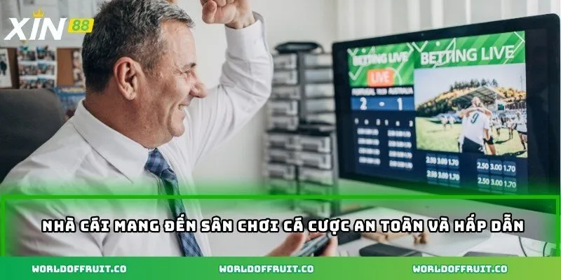 Nhà cái mang đến sân chơi cá cược an toàn và hấp dẫn