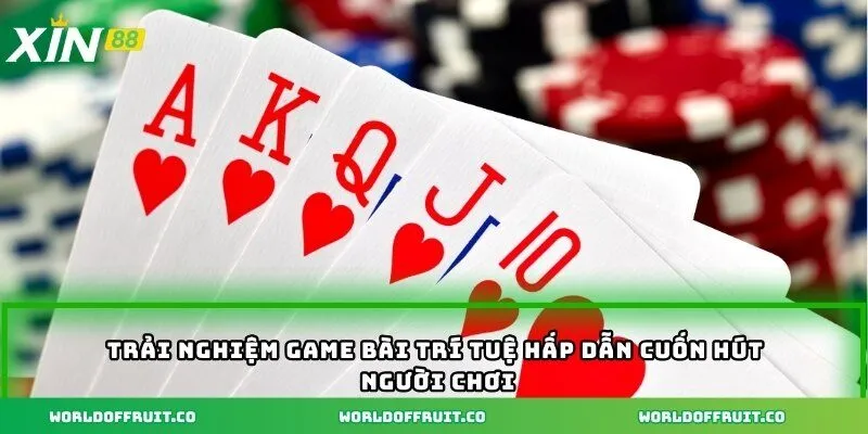 Trải nghiệm game bài trí tuệ hấp dẫn cuốn hút người chơi