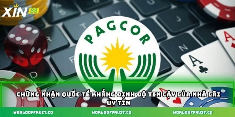 Chứng nhận quốc tế khẳng định độ tin cậy của nhà cái uy tín