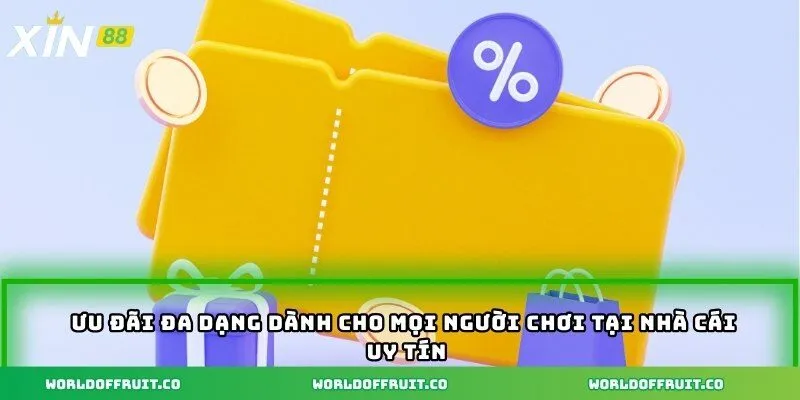 Ưu đãi đa dạng dành cho mọi người chơi tại nhà cái uy tín