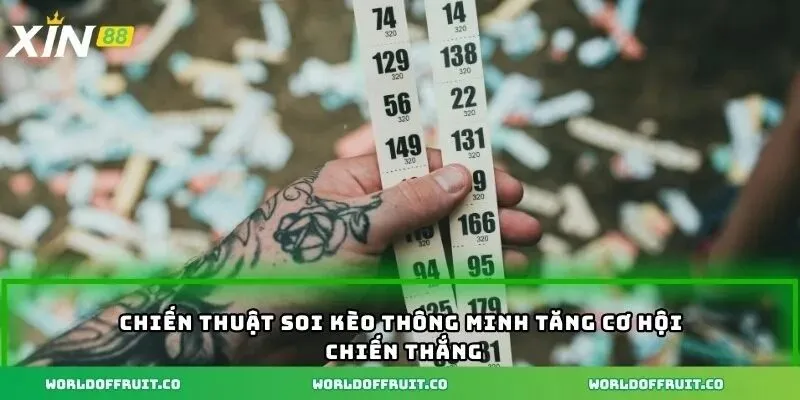 Chiến thuật soi kèo thông minh tăng cơ hội chiến thắng